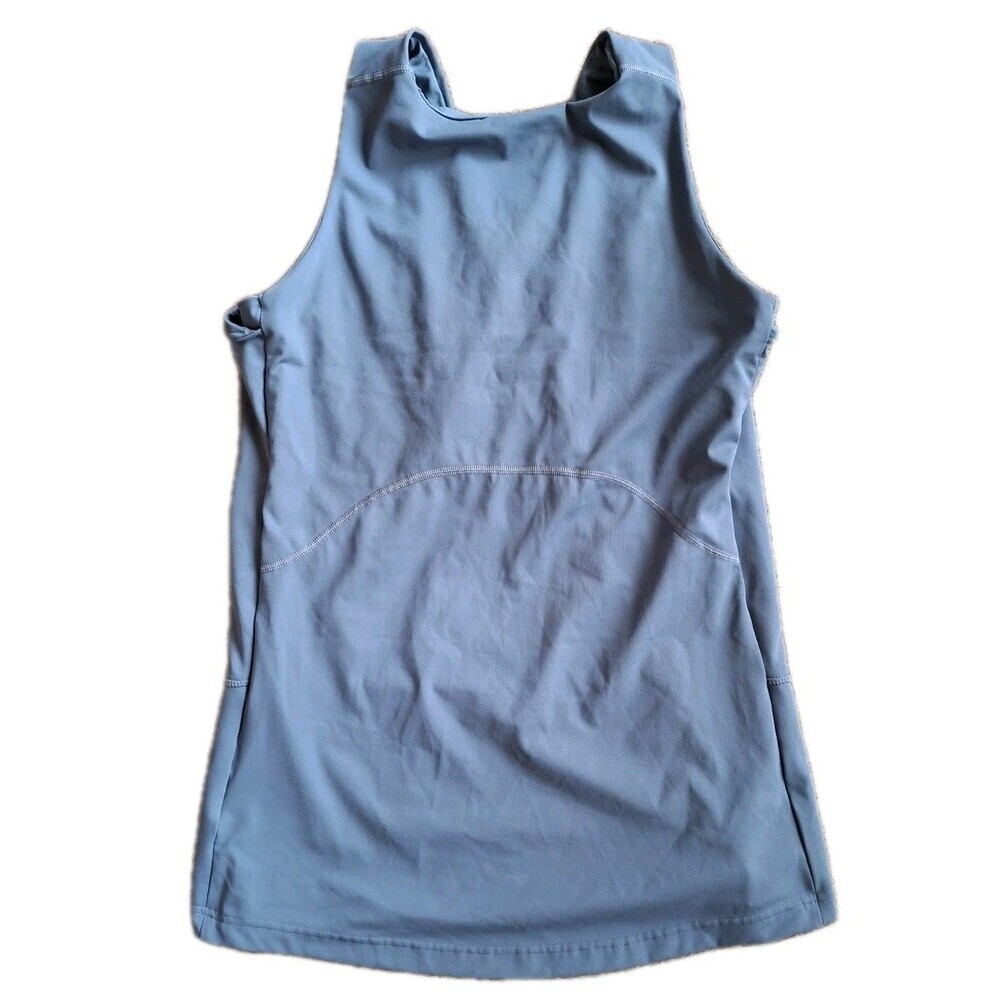 Lalabu Womens Soothe Baby Wearing Tank Top Size XL Blue Sleeveless Shirt - Picture 2 of 9